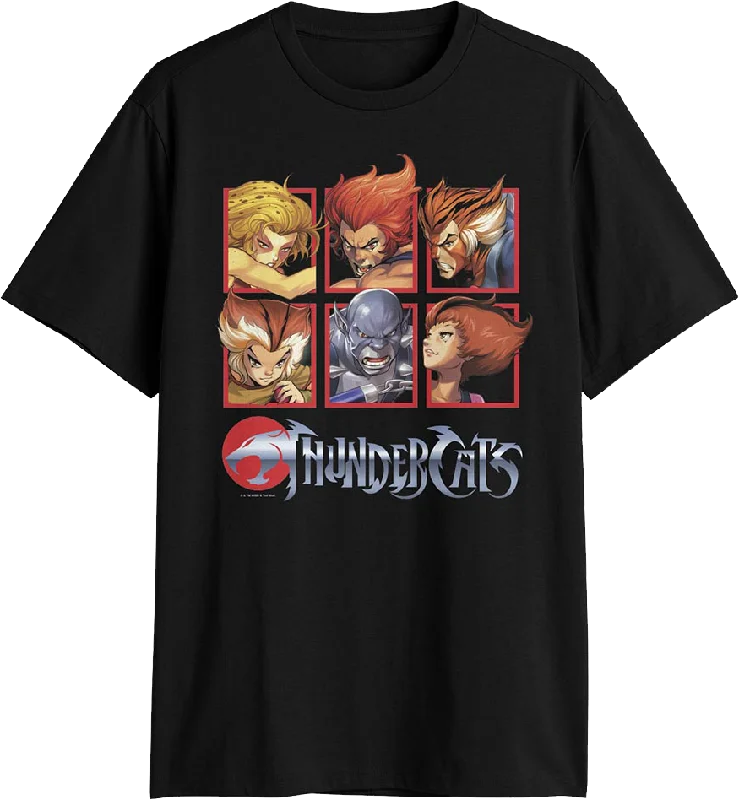 Men's organic cotton t-shirt-Character Boxes ThunderCats T-Shirt