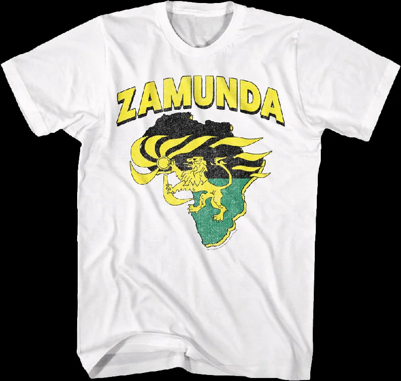 Men's distressed t-shirt-Zamunda Coming To America T-Shirt