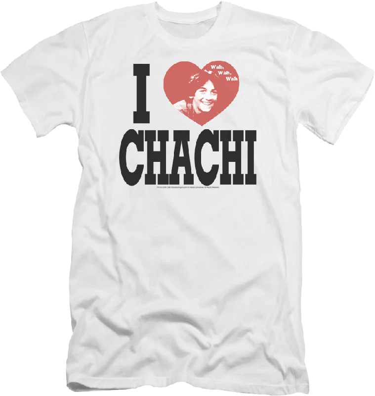 Men's seamless t-shirt-I Love Chachi Happy Days T-Shirt