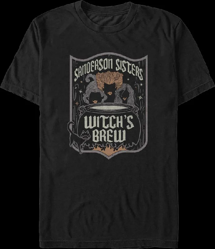 Men's eco-friendly bamboo t-shirt-Sanderson Sisters Witch's Brew Hocus Pocus T-Shirt