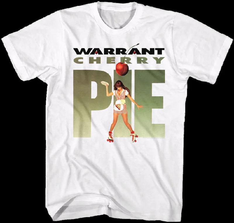 Men's lightweight travel t-shirt-Cherry Pie Warrant T-Shirt