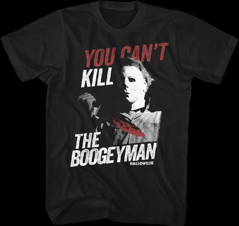 Men's relaxed fit t-shirt-You Can't Kill The Boogeyman Halloween T-Shirt