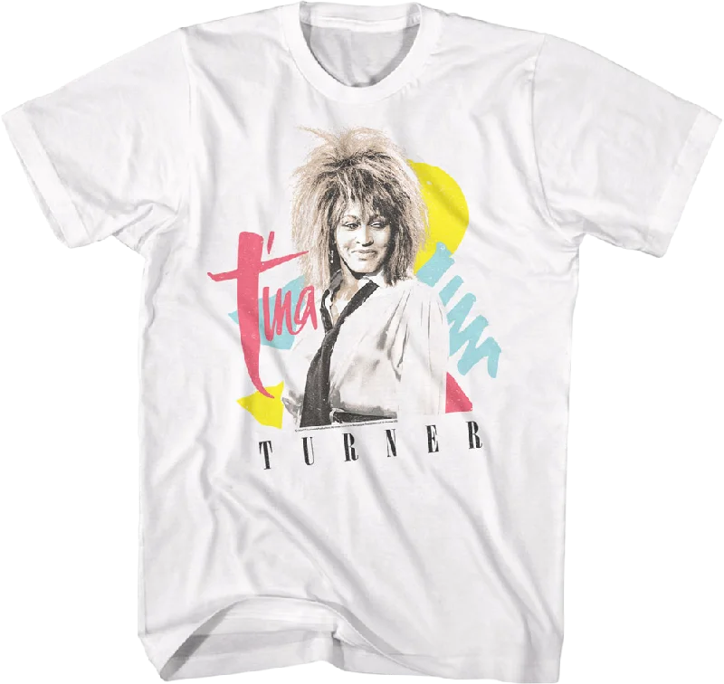 Men's relaxed fit t-shirt-Retro Shapes Tina Turner T-Shirt