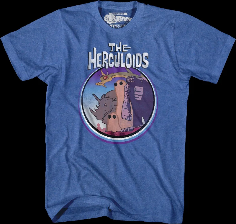 Men's eco-friendly bamboo t-shirt-Herculoids T-Shirt