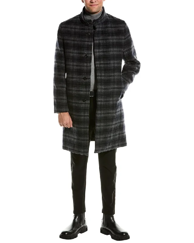 Men's naturally cooling jacket-Theory Belvin Wool Coat