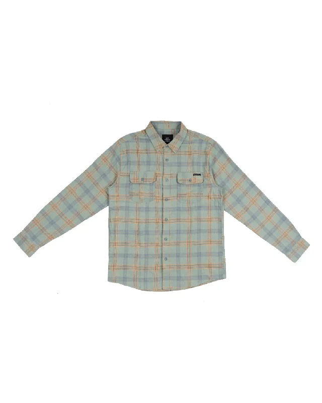 Men's eco-conscious casual wear shirt-Masonboro L/S Flannel