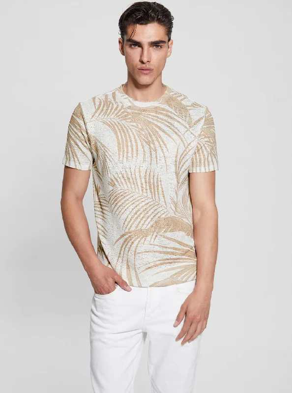 Men's fashion-forward t-shirt-Eco Gauze Baja Palm T-Shirt