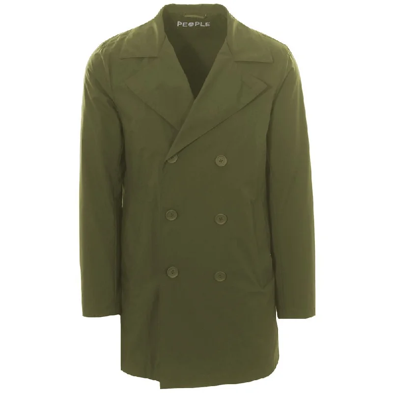 Men's eco-conscious field jacket-People Of Shibuya Polyester Riciclato Men's Jacket