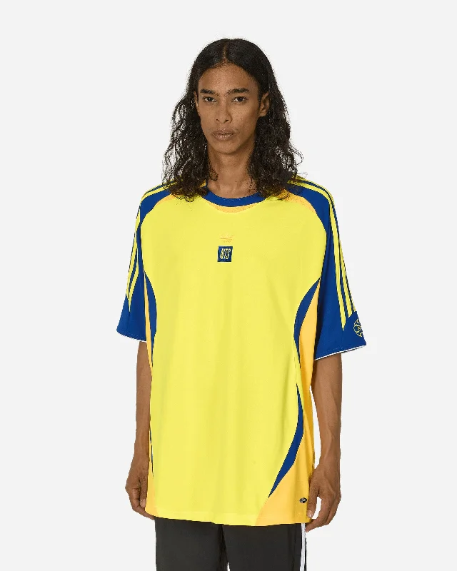 Men's organic cotton t-shirt-NTS Radio Jersey Beam Yellow