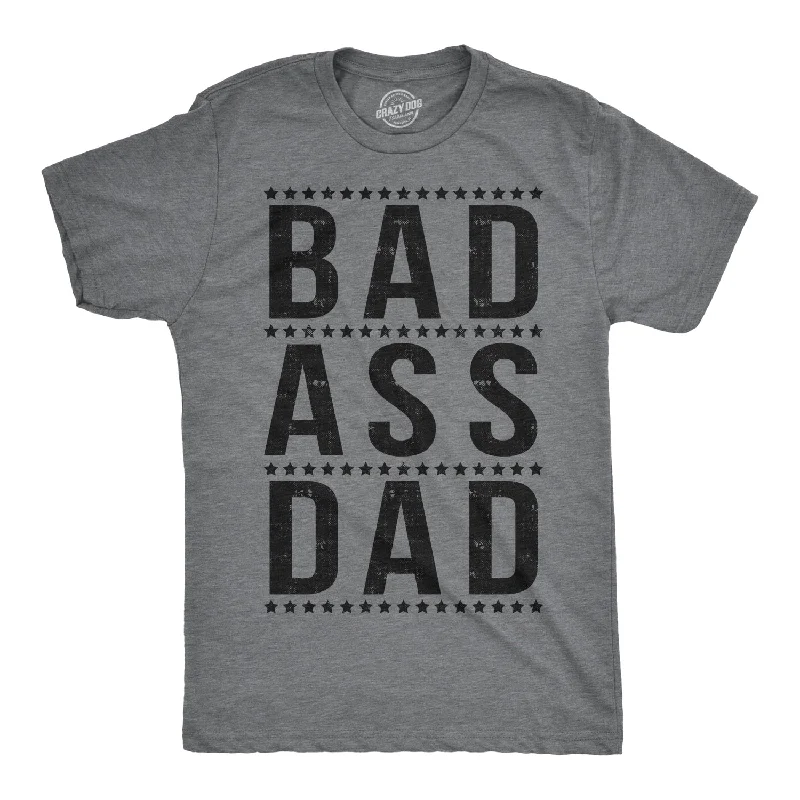 Men's classic fit t-shirt-Bad A Dad Men's T Shirt