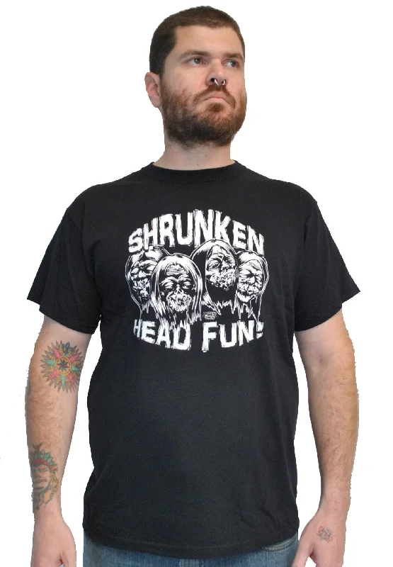 Men's UV-protection t-shirt-Shrunken Head Fun M-053