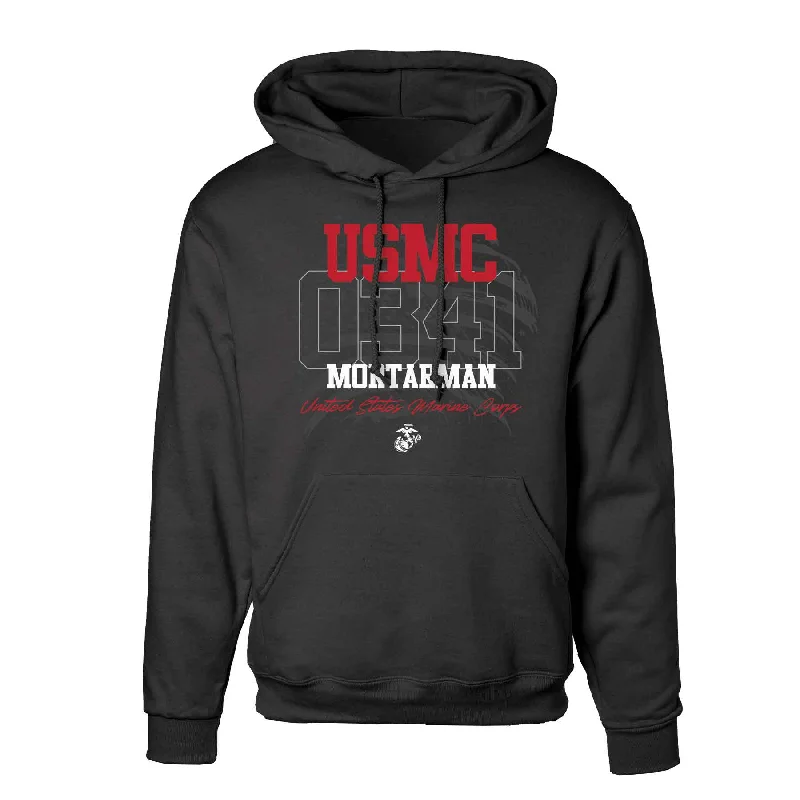 Men's lightweight hoodie-Choose Your Marine MOS Flag Hoodie