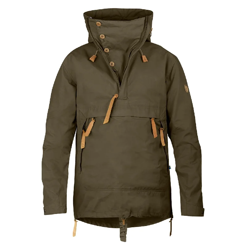 Men's versatile rain jacket-Fjallraven Anorak No. 8 Dark Olive