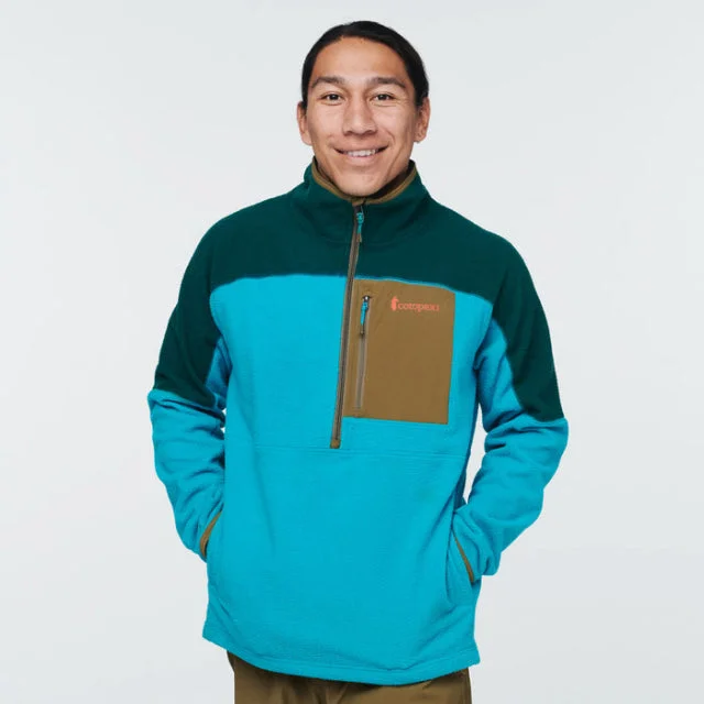 Men's fashion-forward fleece-Men's Abrazo Half-Zip Fleece Jacket