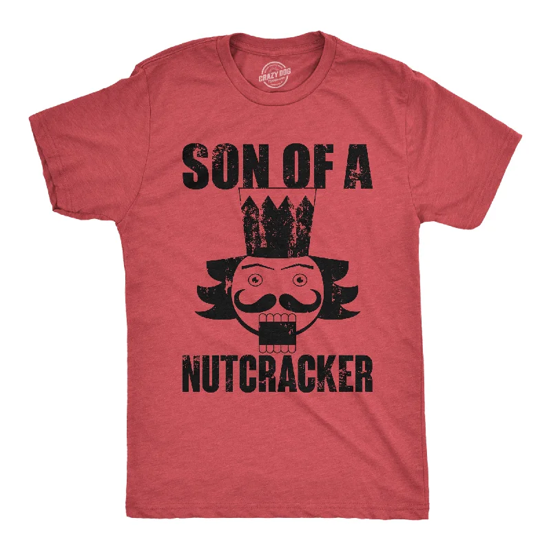 Men's fitted muscle t-shirt-Son Of A Nutcracker Men's T Shirt