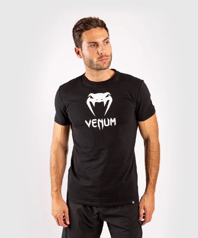 Men's distressed t-shirt-Venum Classic T-shirt - Black