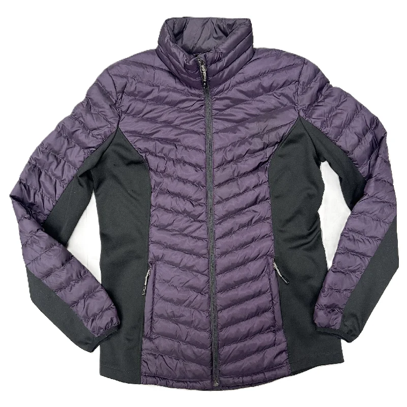 Men's fashion-forward anorak-Jacket Puffer & Quilted By 32 Degrees In Purple, Size: S