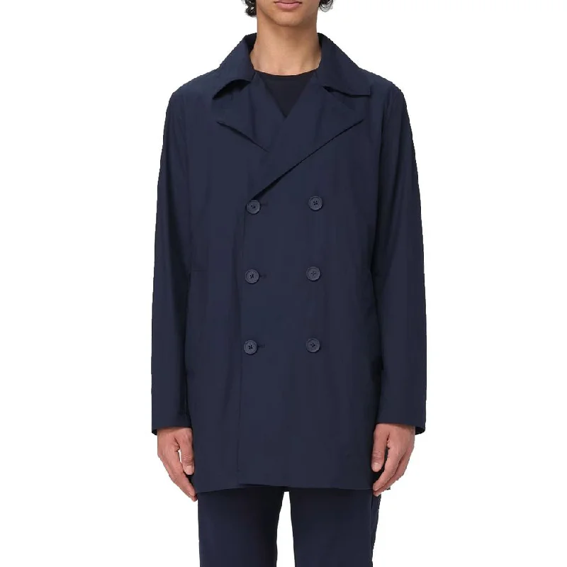 Men's versatile trench coat-People Of Shibuya Polyester Riciclato Men's Jacket