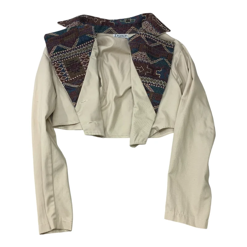 Men's adventure-ready fleece jacket-Jacket Other By Banjo In Cream, Size: Xs