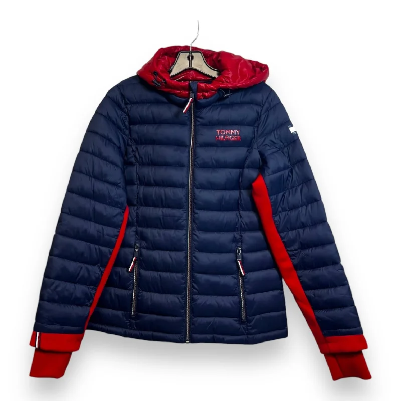 Men's functional windbreaker-Jacket Puffer & Quilted By Tommy Hilfiger In Navy, Size: S