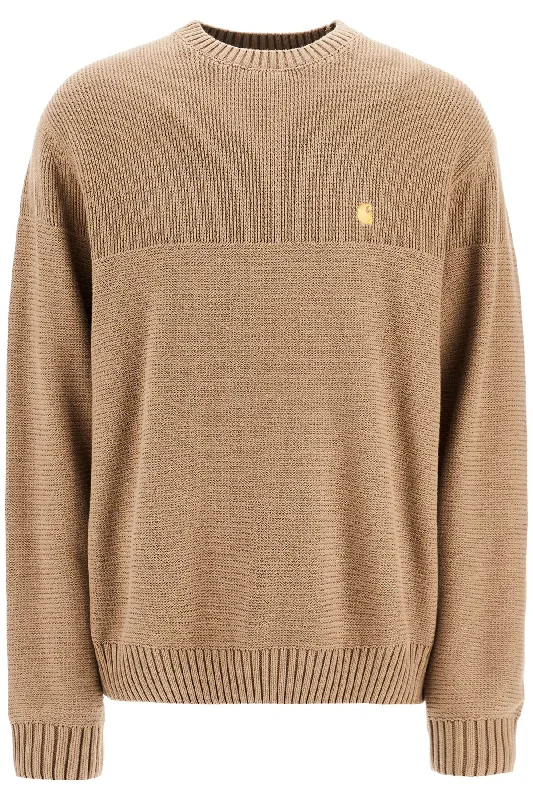 Men's pullover sweater-Carhartt Wip Men's Chane Sweater