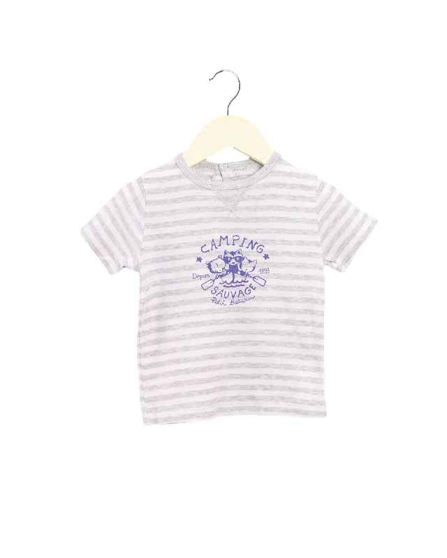 Men's high-performance t-shirt-Petit Bateau T-Shirt 12M