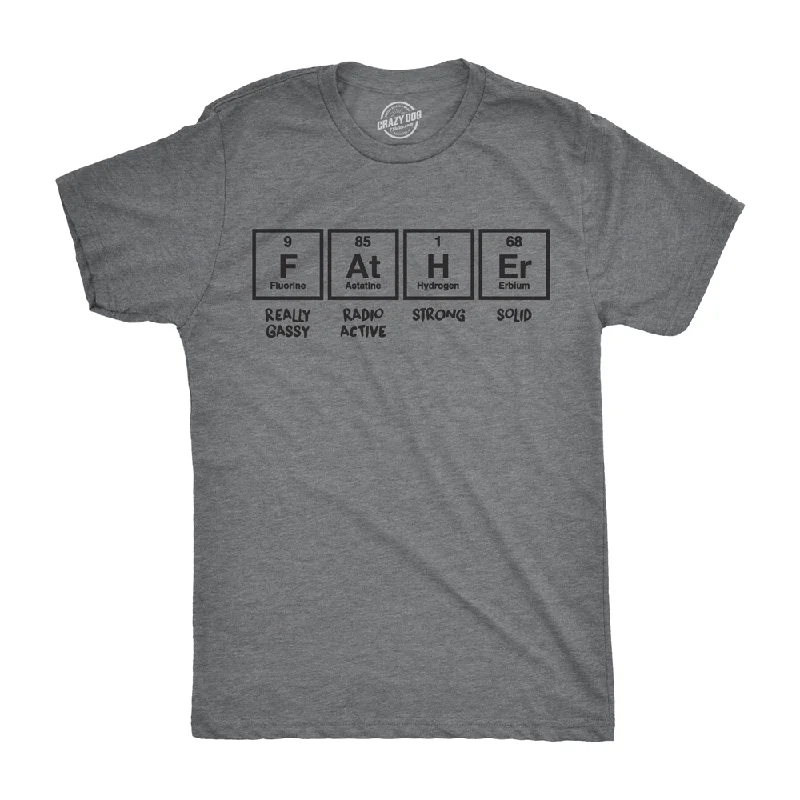 Men's seamless t-shirt-Father Periodic Table Men's T Shirt