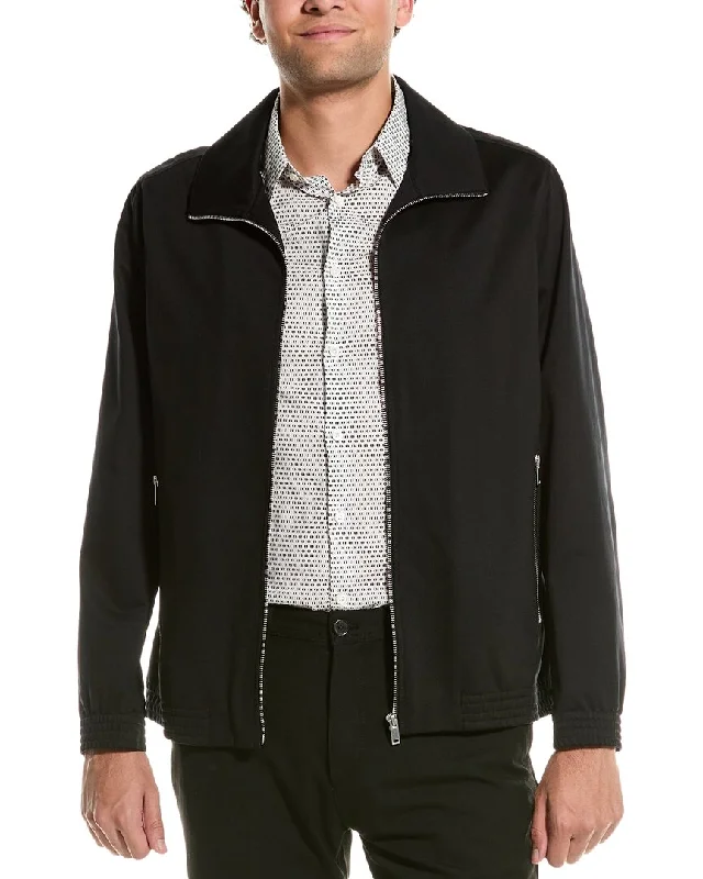 Men's weatherproof anorak-Theory Classon Ponte Jacket