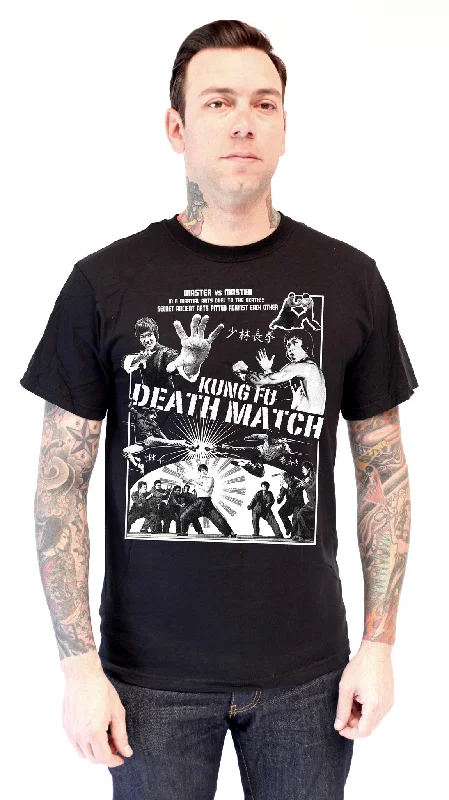 Men's high-performance t-shirt-Kung Fu  Death Match  M-249