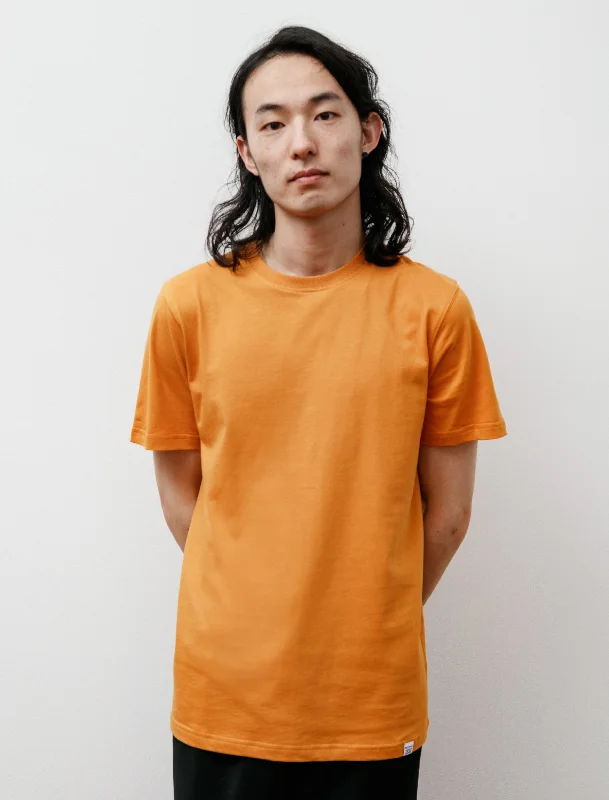 Men's moisture-control t-shirt-Niels Standard SS Cadmium Orange