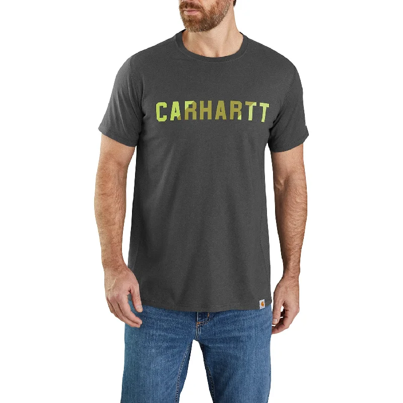 Men's classic fit t-shirt-Carhartt Men's Force® Relaxed Fit Logo Graphic T-Shirt