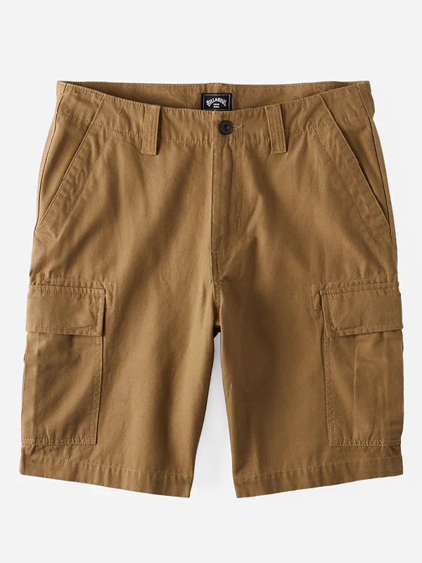 Men's relaxed fit workout shorts-Combat Cargo Shorts