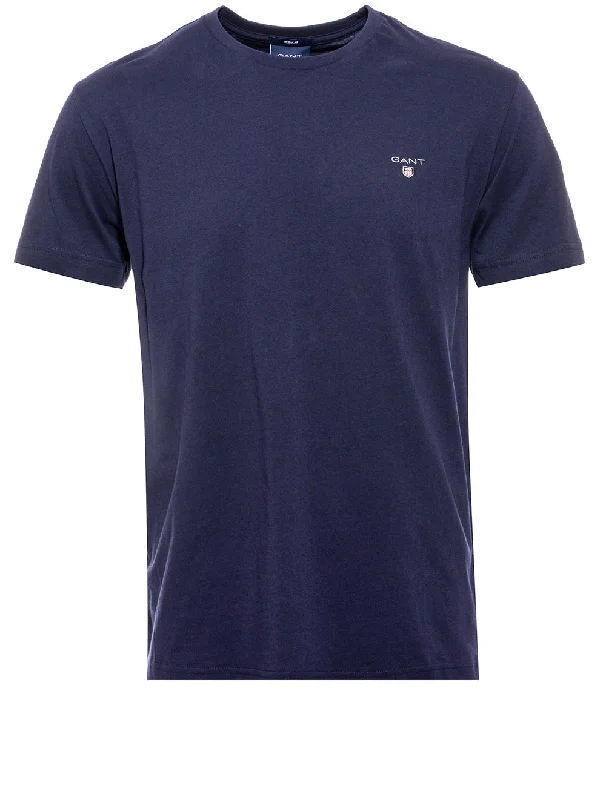 Men's moisture-control t-shirt-Original T-Shirt Evening Blue