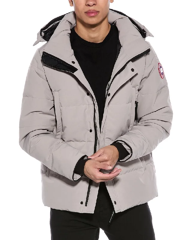 Men's modern utility jacket-Canada Goose Wyndham Parka