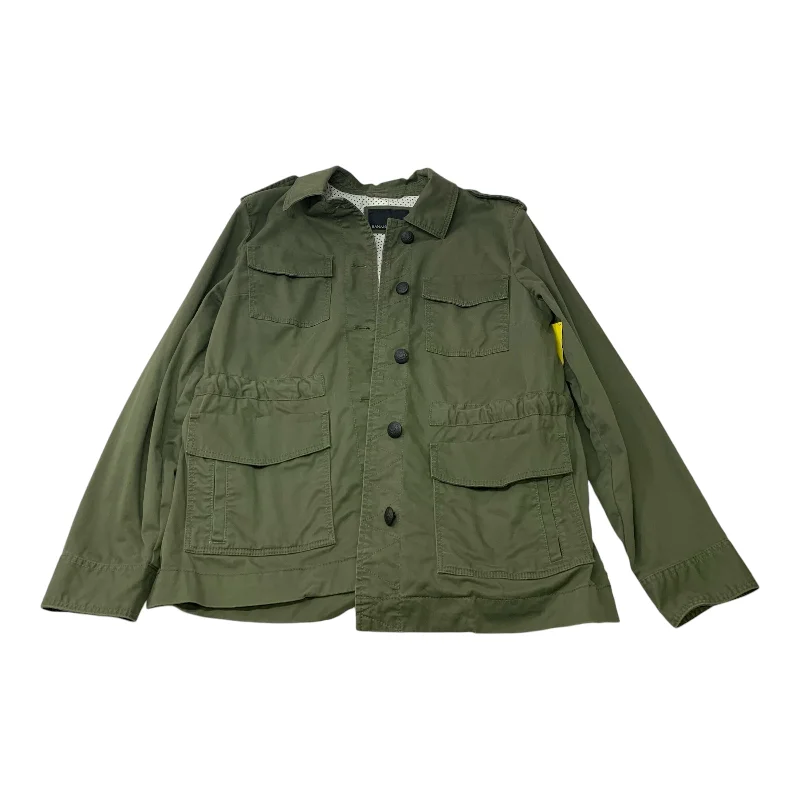 Men's performance rain jacket-Jacket Other By Banana Republic In Green, Size: S