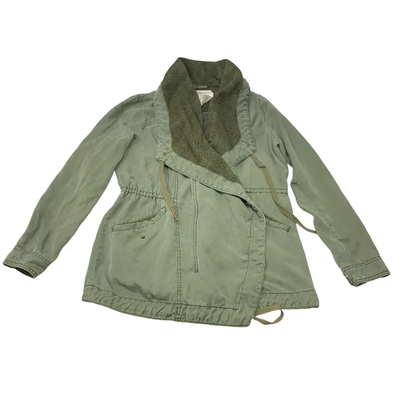 Men's performance trench coat-Jacket Utility By Anthropologie In Green, Size: Xs