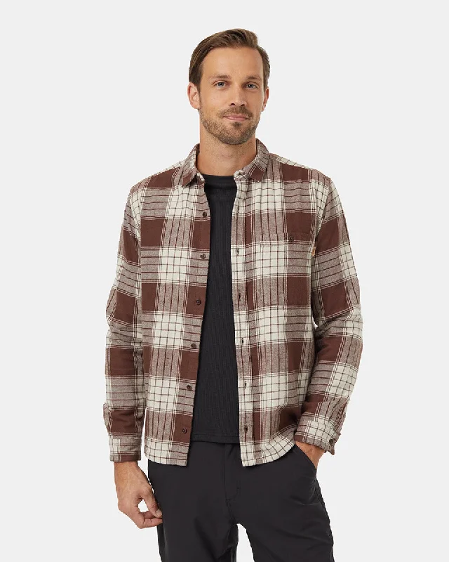 Men's antibacterial casual wear shirt-Forest Flannel Shirt