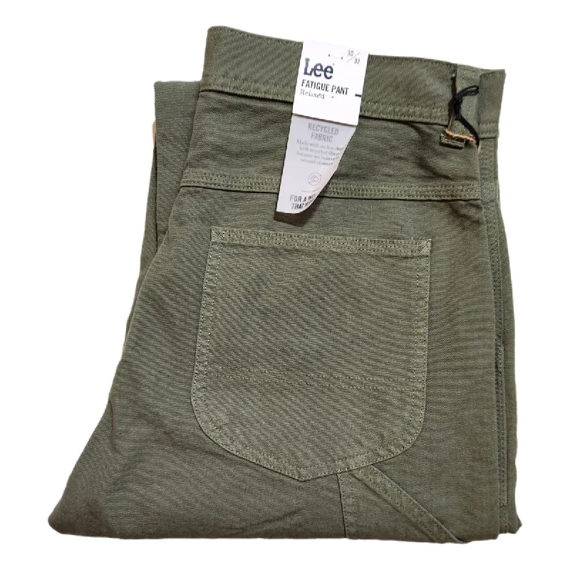 Men's wrinkle-resistant work pants-Workwear Fatigue Pants Olive Grove