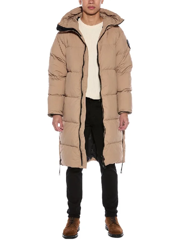 Men's ultra-light field jacket-Canada Goose Lawrence Long Puffer Coat