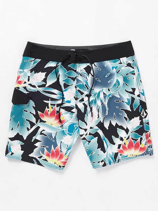 Men's performance beach shorts-Leaf It Mod-Tech 19" Trunks