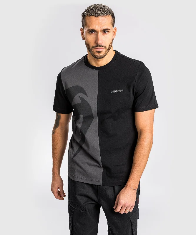 Men's organic cotton t-shirt-T-Shirt Venum Giant Split - Noir/Gris