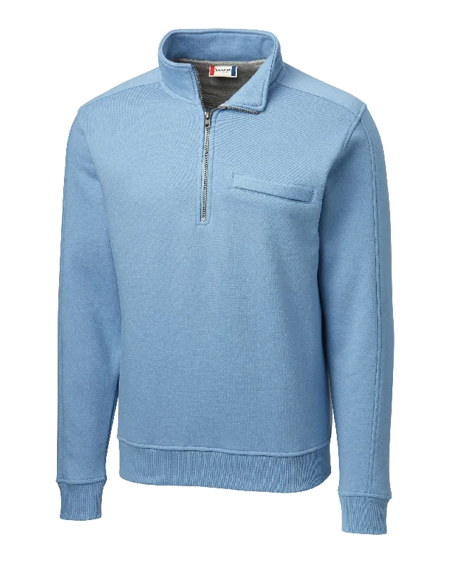 Men's spring sweatshirt-Clique Cadiz Half Zip