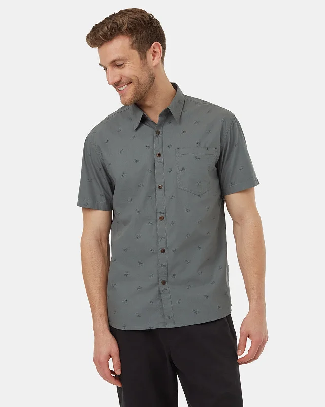 Men's high-performance office shirt-Bike Around Shortsleeve Shirt