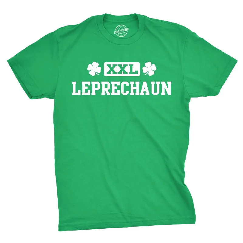 Men's fashion-forward t-shirt-XXL Leprechaun Men's T Shirt