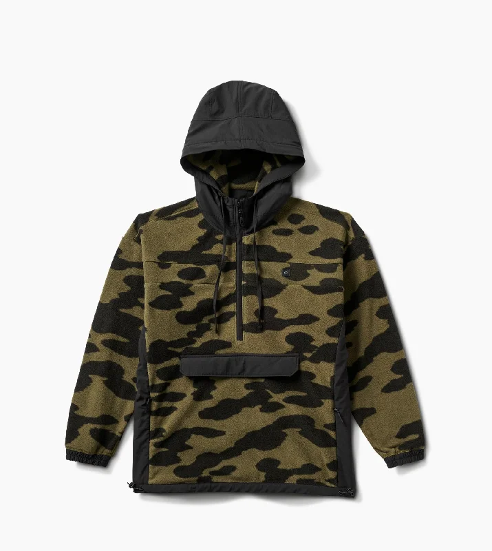 Men's sustainable hoodie-Overland Anorak Hoodie