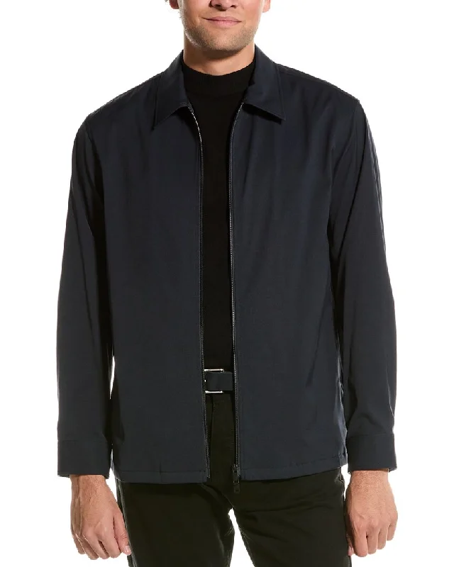 Men's eco-conscious windbreaker-Theory Clyfford Jacket