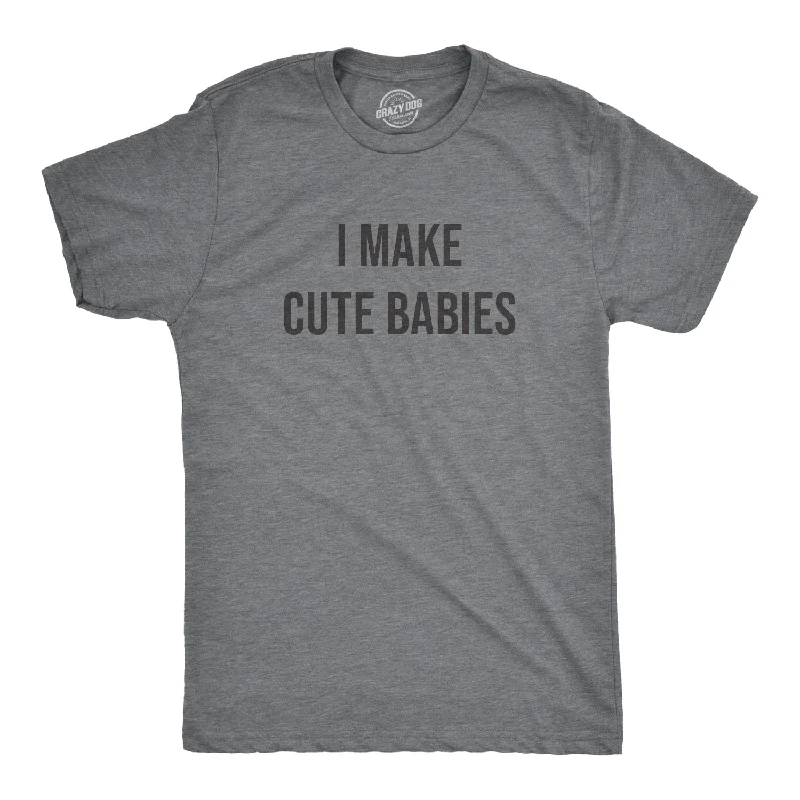 Men's seamless t-shirt-I Make Cute Babies Men's T Shirt