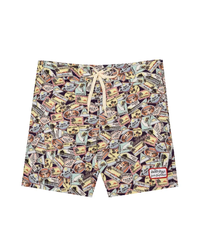 Men's high-performance workout wear shorts-Beach Boys X Jack's "Kokomo" Short