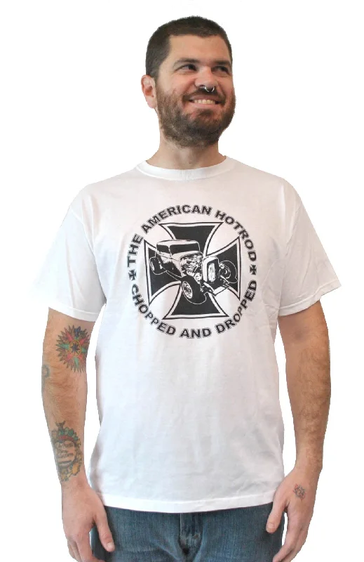 Men's quick-dry sports t-shirt-American Hotrod M-059