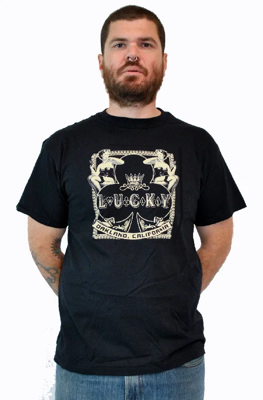 Men's super-soft jersey t-shirt-Lucky Club M-143